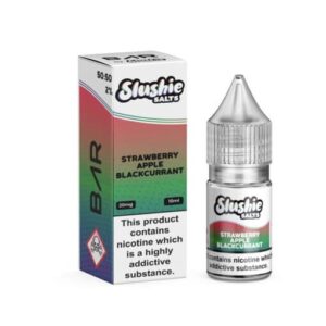 STRAWBERRY APPLE BLACKCURRANT 10ML NIC SALT SLUSHIE BAR SALTS