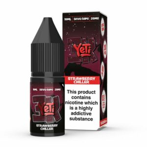STRAWBERRY CHILLER BAR SALTS 10ML NIC SALT YETI 3K