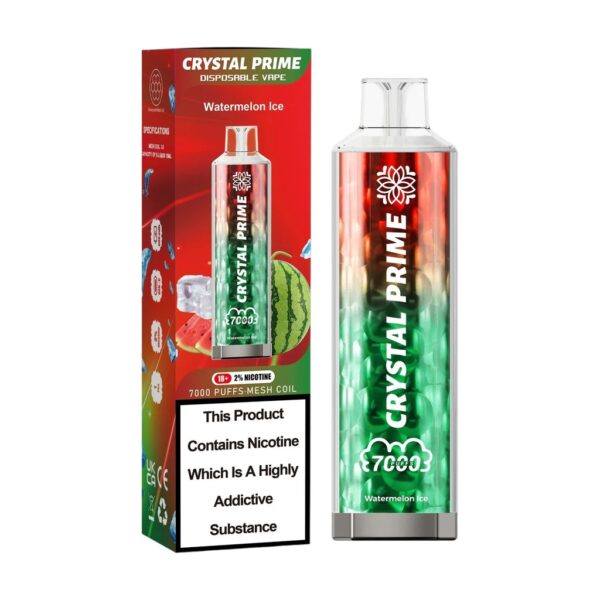 CRYSTAL PRIME 7000 DISPOSABLE VAPE KIT 20MG - Image 34