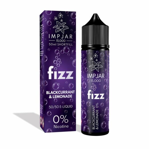 BLACKCURRANT & LEMONADE FIZZ 50ML E LIQUID IMP JAR