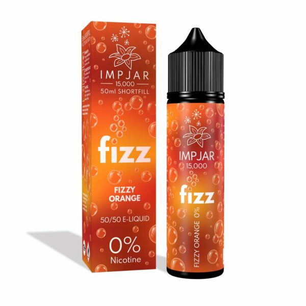 FIZZY ORANGE FIZZ 50ML E LIQUID IMP JAR