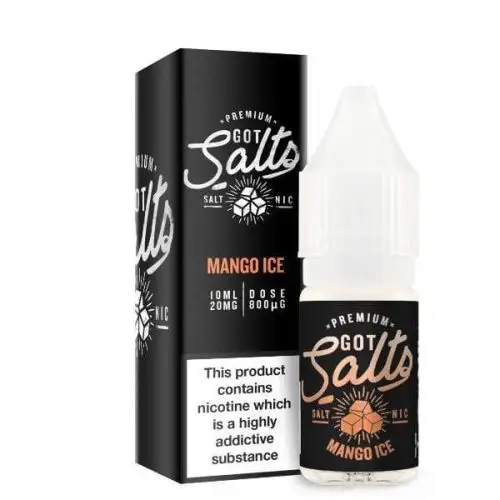 Buy MANGO ICE 10ML NIC SALT GOT SALTS PACK OF 10 Online Shopping E