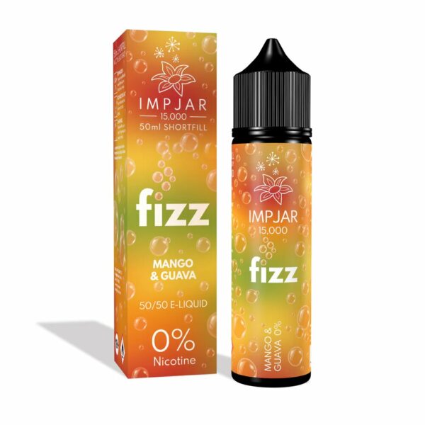 MANGO & GUAVA FIZZ 50ML E LIQUID IMP JAR