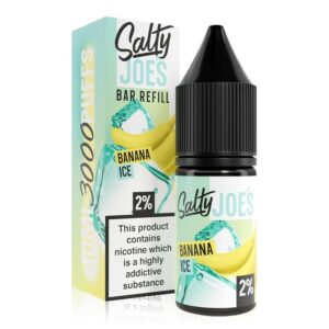 BANANA ICE 10ML NIC SALT JOES SALTY
