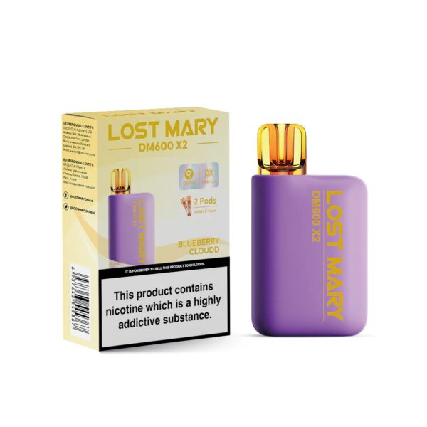 LOST MARY DM600 X2 PREFILLED POD VAPE KIT 20MG - Image 5