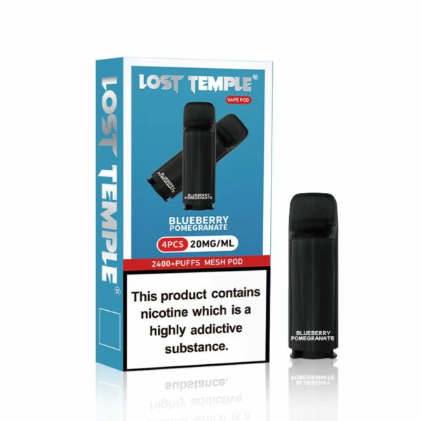 LOST TEMPLE 600 PREFILLED PODS 20MG (4 PACK) - Image 2