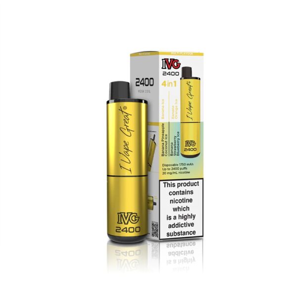 IVG 2400 RECHARGEABLE PREFILLED POD VAPE KIT 20MG - Image 55