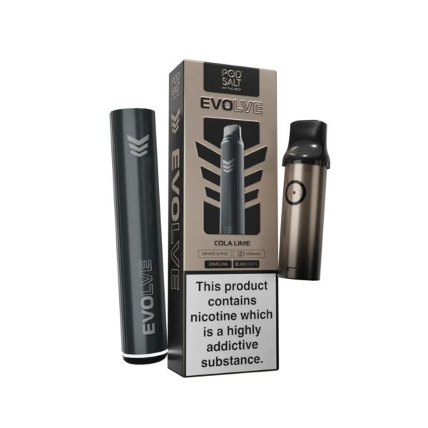 POD SALT EVOLVE PREFILLED POD VAPE KIT - Image 5