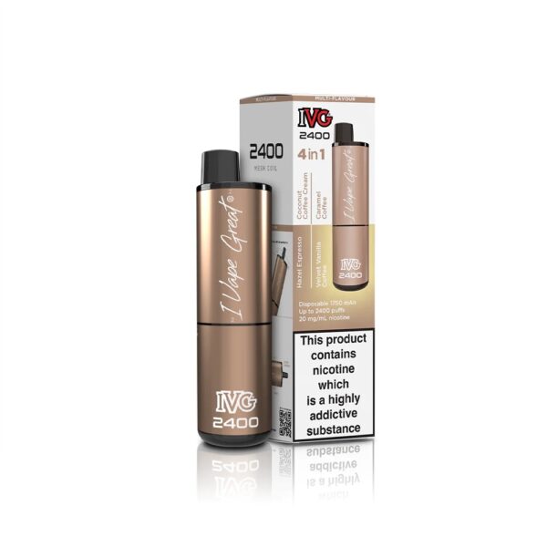 IVG 2400 RECHARGEABLE PREFILLED POD VAPE KIT 20MG - Image 63