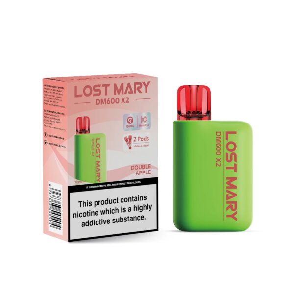LOST MARY DM600 X2 PREFILLED POD VAPE KIT 20MG - Image 8