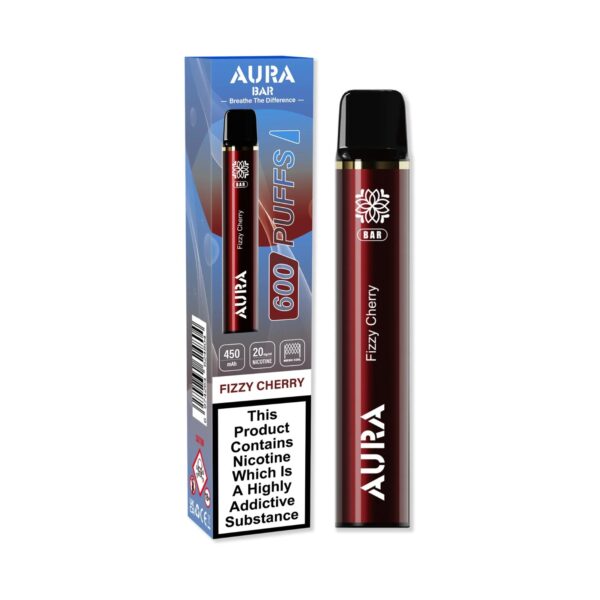 AURA BAR 600 DISPOSABLE VAPE KIT 20MG BY CRYSTAL PRIME - Image 6