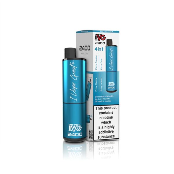 IVG 2400 RECHARGEABLE PREFILLED POD VAPE KIT 20MG - Image 50