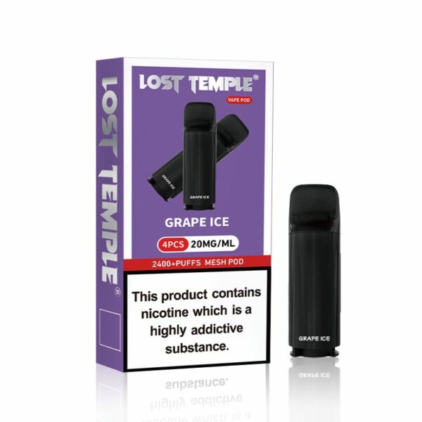 LOST TEMPLE 600 PREFILLED PODS 20MG (4 PACK) - Image 9