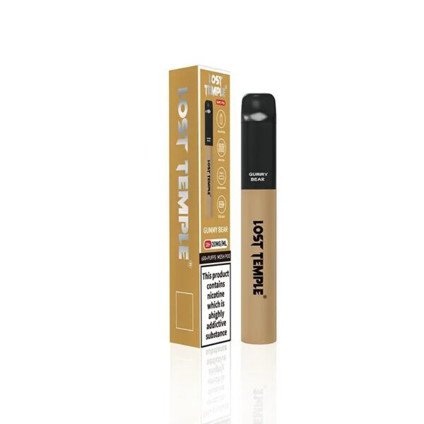 LOST TEMPLE 600 PREFILLED POD VAPE KIT - Image 13