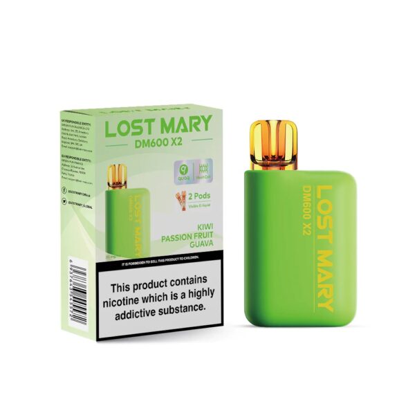 LOST MARY DM600 X2 PREFILLED POD VAPE KIT 20MG - Image 10