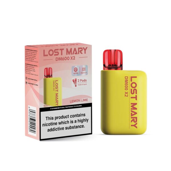 LOST MARY DM600 X2 PREFILLED POD VAPE KIT 20MG - Image 11
