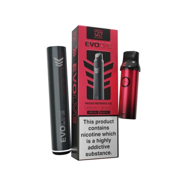 POD SALT EVOLVE PREFILLED POD VAPE KIT - Image 3