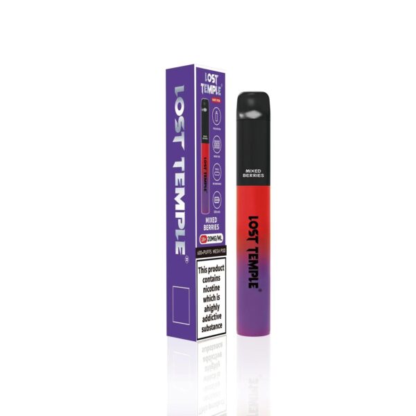LOST TEMPLE 600 PREFILLED POD VAPE KIT - Image 16