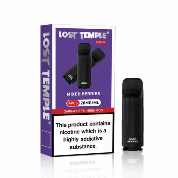 LOST TEMPLE 600 PREFILLED PODS 20MG (4 PACK) - Image 12