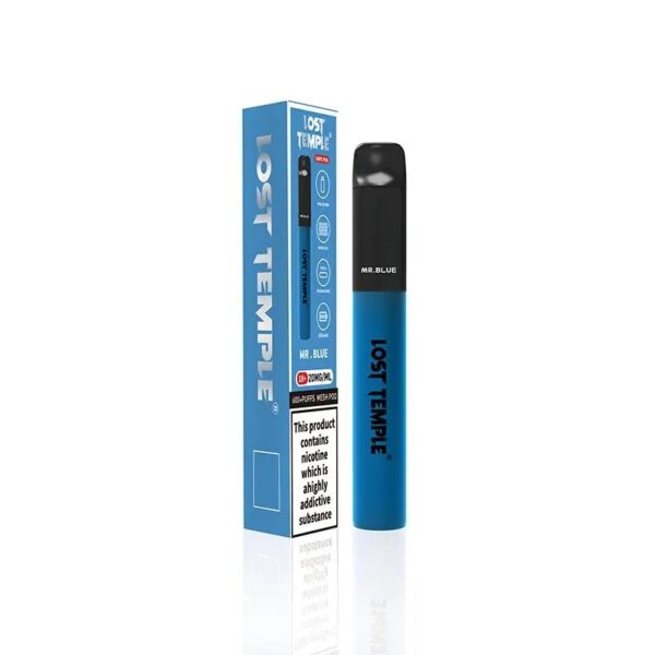 LOST TEMPLE 600 PREFILLED POD VAPE KIT - Image 17