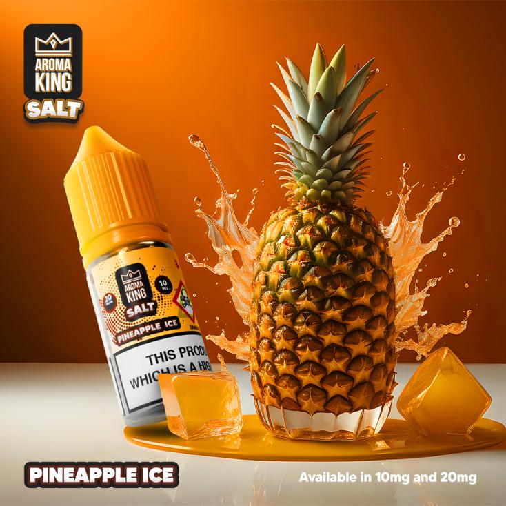PINEAPPLE ICE 10ML NIC SALT AROMA KING UK Vape Store ECig Clouds