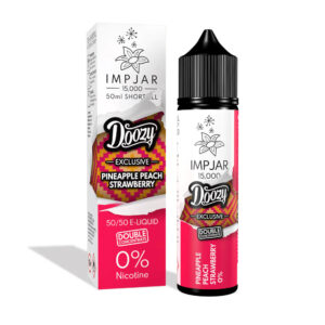 PINEAPPLE PEACH STRAWBERRY 50ML E LIQUID IMP JAR X DOOZY EXCLUSIVE