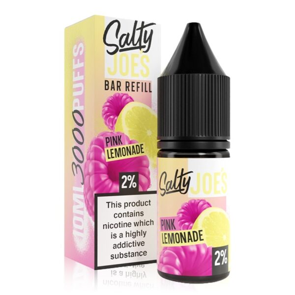 PINK LEMONADE 10ML NIC SALT JOES SALTY