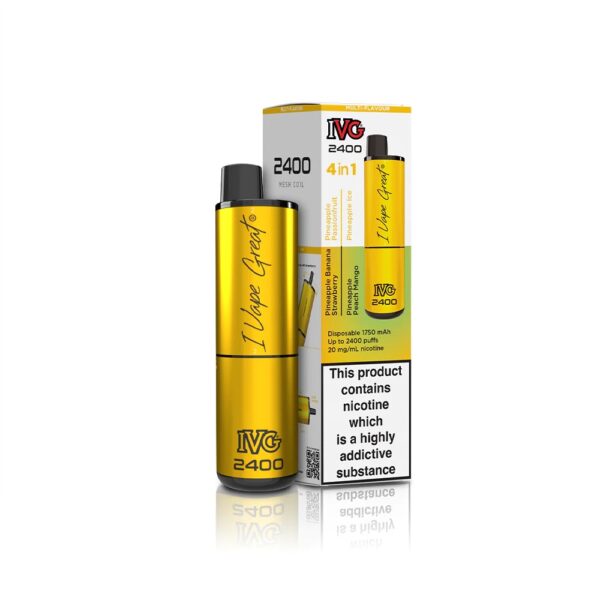 IVG 2400 RECHARGEABLE PREFILLED POD VAPE KIT 20MG - Image 53