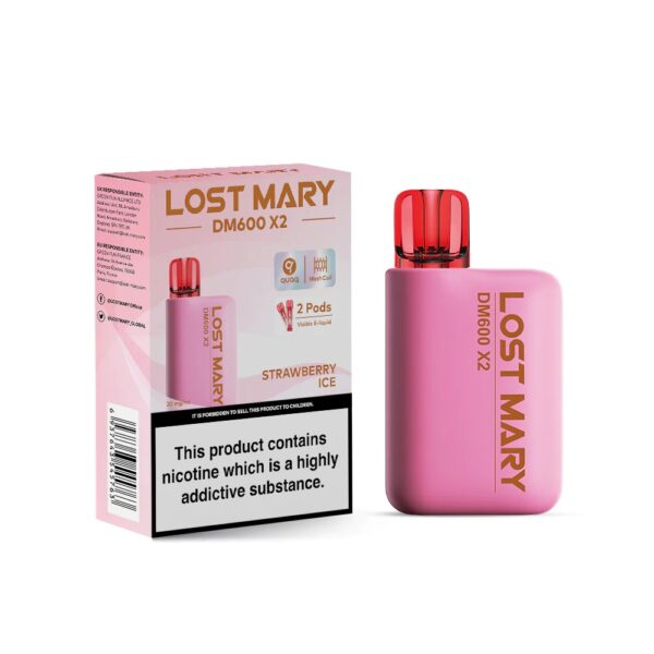LOST MARY DM600 X2 DISPOSABLE VAPE KIT 20MG - Image 17