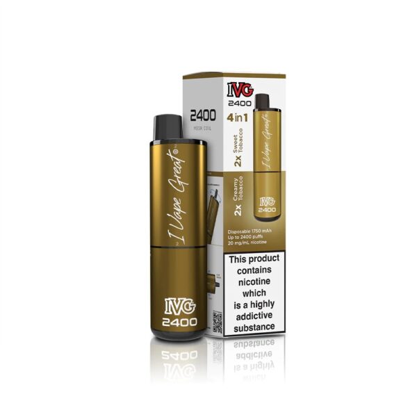 IVG 2400 RECHARGEABLE PREFILLED POD VAPE KIT 20MG - Image 68
