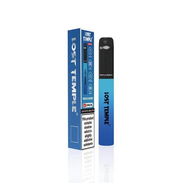 LOST TEMPLE 600 PREFILLED POD VAPE KIT - Image 2