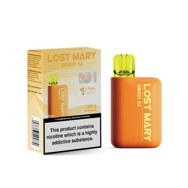 LOST MARY DM600 X2 PREFILLED POD VAPE KIT 20MG - Image 17