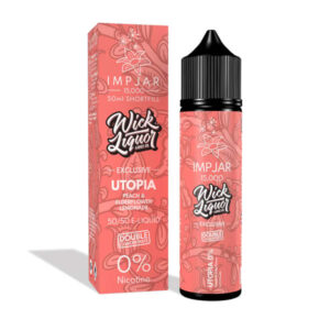 UTOPIA 50ML E LIQUID IMP JAR X WICK LIQUOR EXCLUSIVE