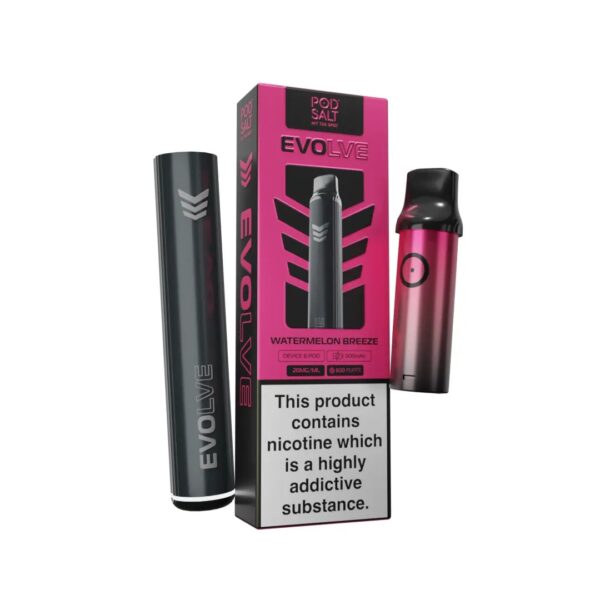 POD SALT EVOLVE PREFILLED POD VAPE KIT - Image 2