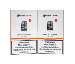 Geekvape Wenax H1 Replacement Pods (3 Pack) | E-Cig Clouds