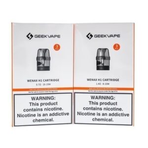 GEEKVAPE WENAX H1 REPLACEMENT PODS (3 PACK)
