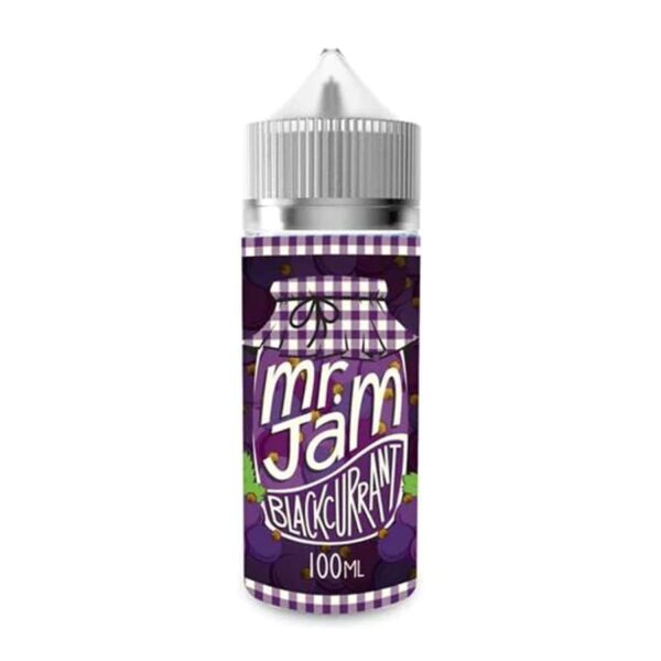 BLACKCURRANT 100ML E LIQUID MR JAM