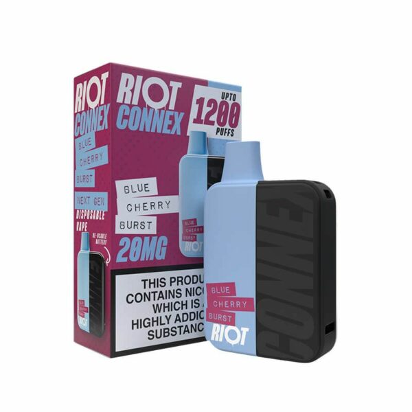 RIOT CONNEX 1200 PREFILLED POD VAPE KIT 20MG - Image 2