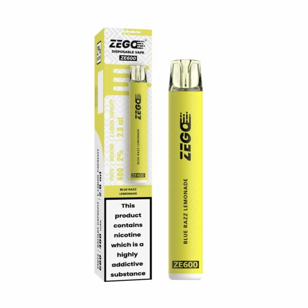 ZEGO ZE600 DISPOSABLE VAPE KIT 20MG - Image 3