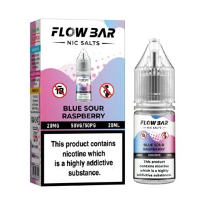 BLUE SOUR RASPBERRY 10ML NIC SALT FLOW BAR