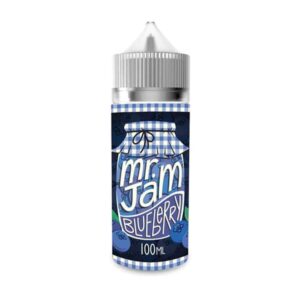 BLUEBERRY 100ML E LIQUID MR JAM