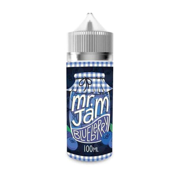 BLUEBERRY 100ML E LIQUID MR JAM