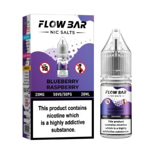 BLUEBERRY RASPBERRY 10ML NIC SALT FLOW BAR
