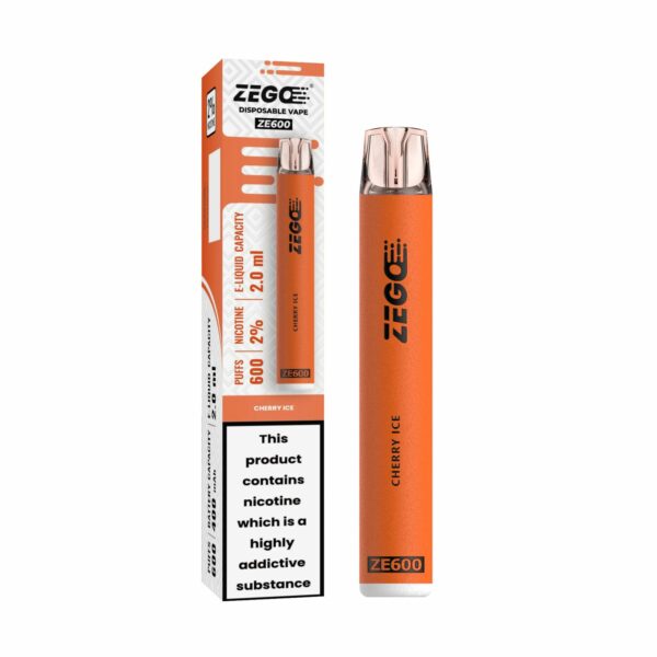 ZEGO ZE600 DISPOSABLE VAPE KIT 20MG - Image 6
