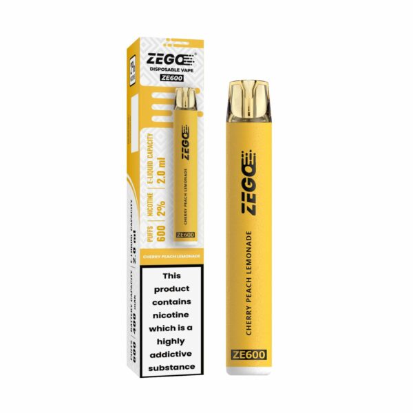 ZEGO ZE600 DISPOSABLE VAPE KIT 20MG - Image 7