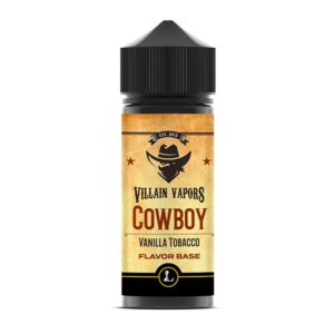 COWBOY VAPE VILLAIN VAPORS 100ML E LIQUID THE LEGACY COLLECTION