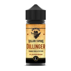 DILLINGER VAPE VILLAIN VAPORS 100ML E LIQUID THE LEGACY COLLECTION