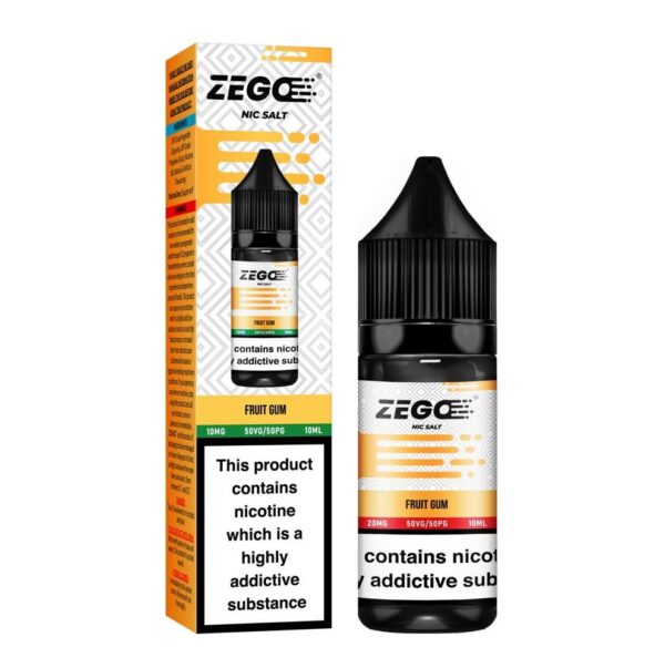 FRUIT GUM 10ML NIC SALT ZEGO