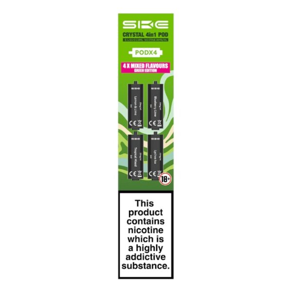 SKE CRYSTAL 4 IN 1 PREFILLED PODS 20MG (4 PACK) - Image 3