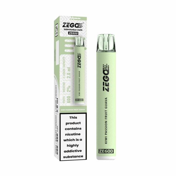 ZEGO ZE600 DISPOSABLE VAPE KIT 20MG - Image 8